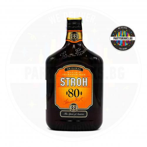 Ром Stroh 500ml 80%